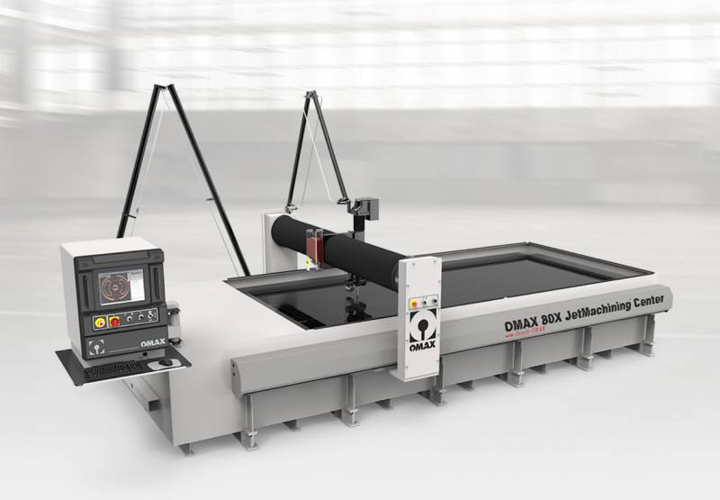 MACHINE DE DECOUPE JET D'EAU D'OCCASION MODELE PREMIUM OMAX 80X-1
