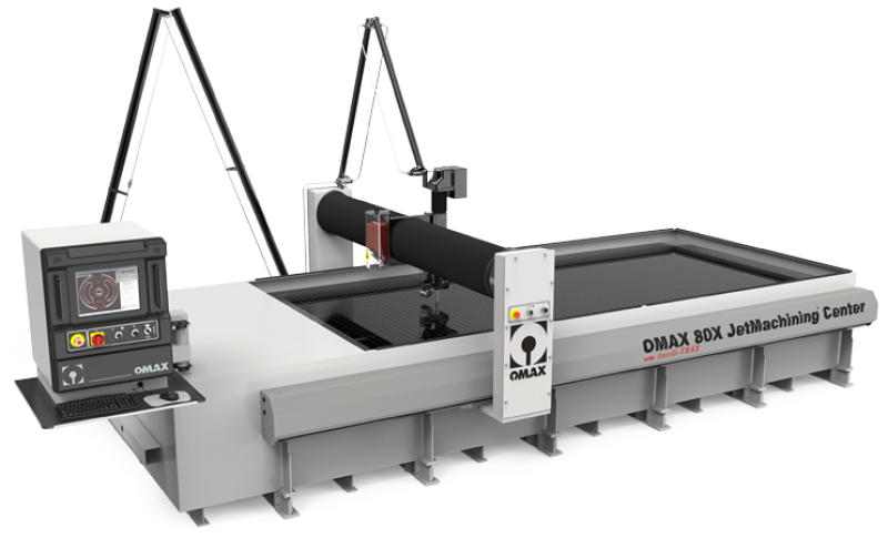 MACHINE DE DECOUPE JET D'EAU D'OCCASION MODELE OMAX 80X-1