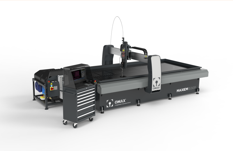 MAXIEM 1530 X : précision et puissance pour la découpe jet d’eau industrielle