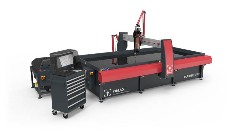 Machine de découpe jet d’eau robuste MAXIEM 1530 d’occasion à Marseille – Solution industrielle prête à l’emploi