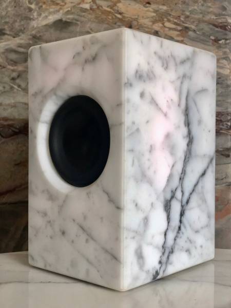 Découpage du marbre avec machine jet d'eau OMAX 80X