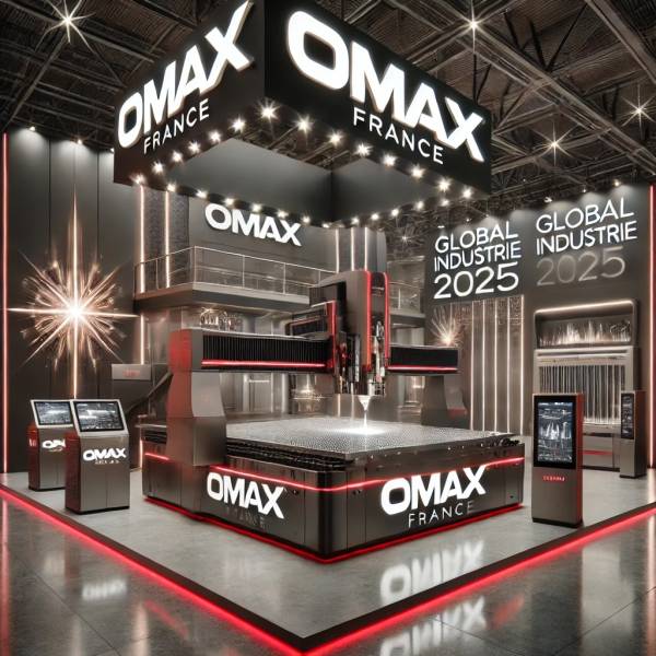 OMAX France participe au salon GLOBAL INDUSTRIE 2025 à Lyon