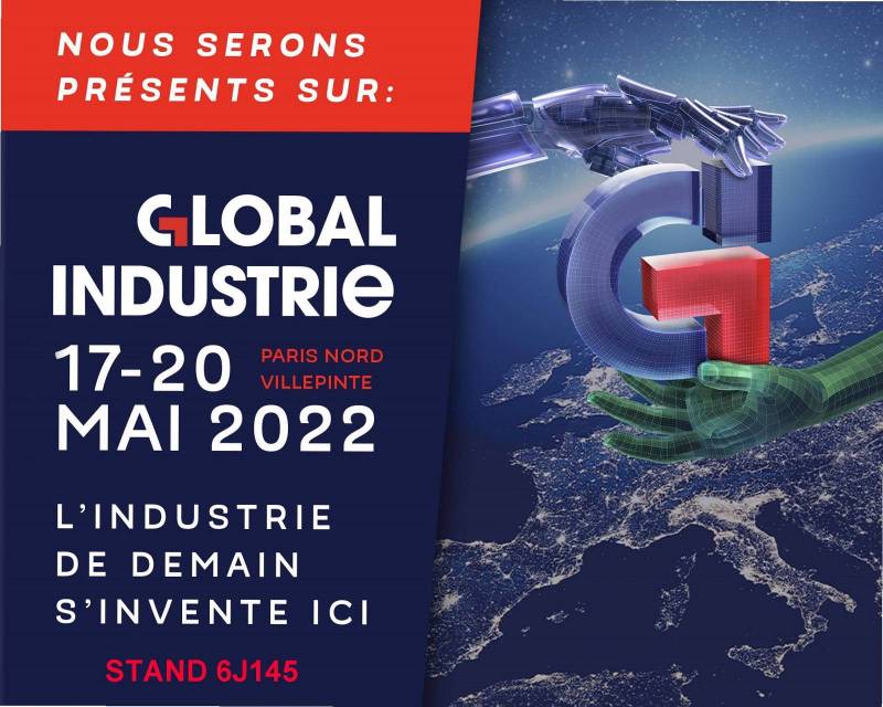 Venez nous rencontrer au salon GLOBAL INDUSTRIE