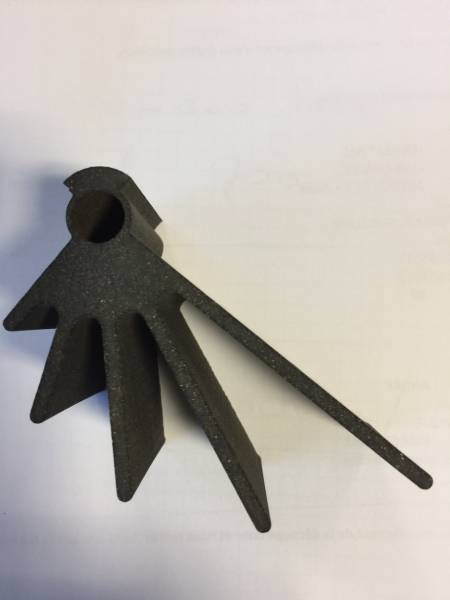 Découpe carbone jet d'eau OMAX 5555