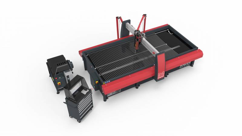 Découpe jet d'eau OMAX MAXIEM 1530