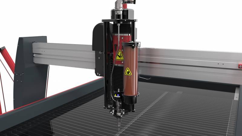 Découpe jet d'eau OMAX MAXIEM 1530