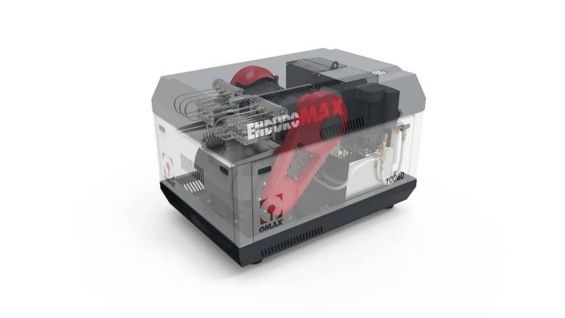 Première maintenance sur découpe jet d'eau OMAX