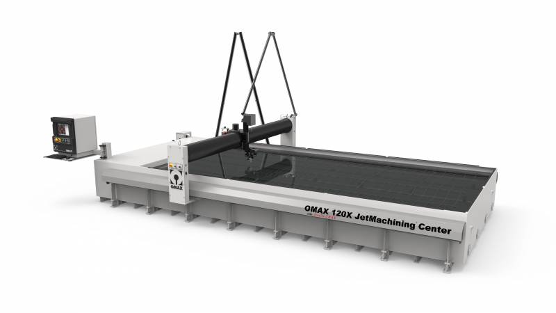 OMAX 120X découpes grands longueurs