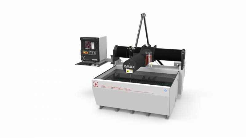 machine découpe eau et abrasif OMAX 5555