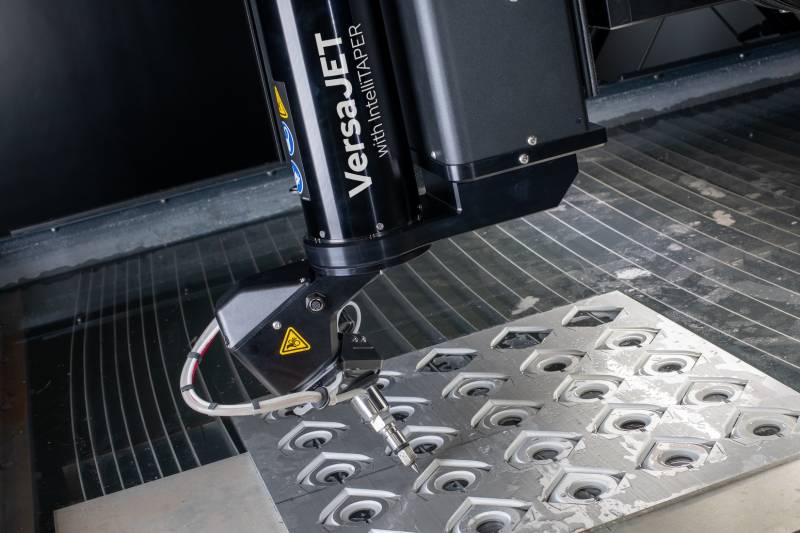 Découpe jet d'eau 5 axes OMAX OptiMAX