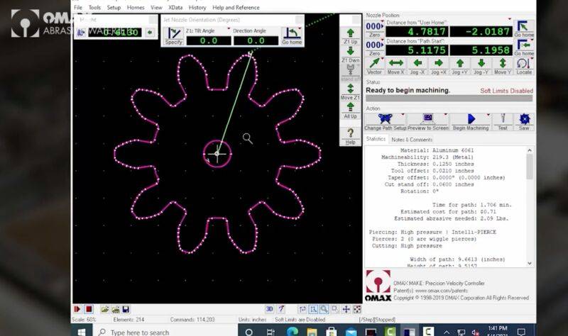 Logiciel de DAO OMAX IntelliMAX Layout