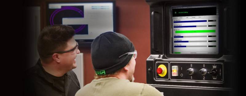 L’industrie 4.0 dédiée à la découpe par jet d’eau, ou la supervision vue par OMAX