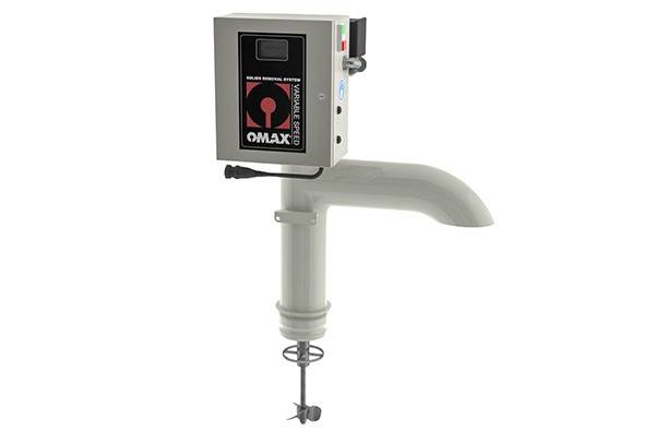 Système d'évacuation des boues à vitesse variable OMAX