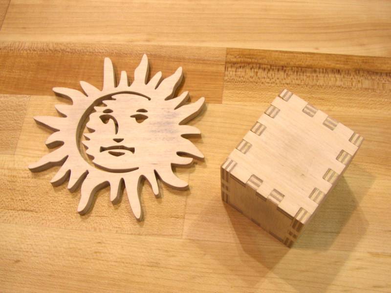 Découpe du bois par jet d’eau